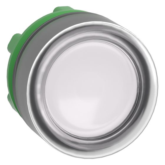 Schneider Electric Leuchtdrucktaster Harmony XB5 ZB5AW513, 22mm, Kunststoff, Weiß