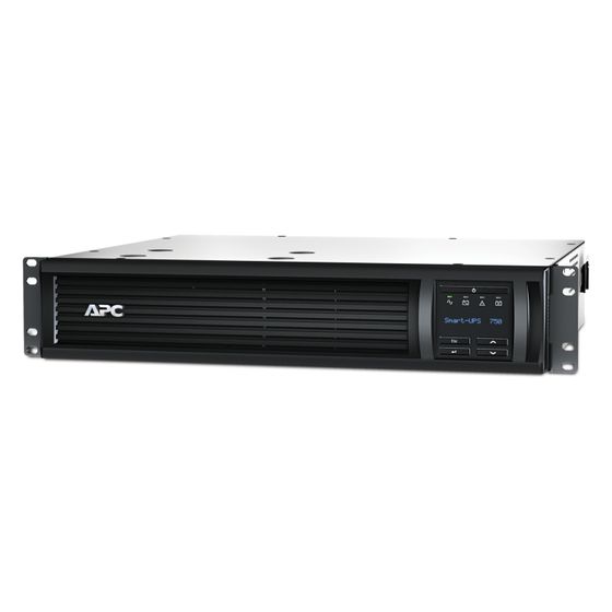 Schneider Electric Unterbrechungsfreie Stromversorgung Smart-UPS SMT750RMI2UC, 750VA, 500W, 2HE, Schwarz
