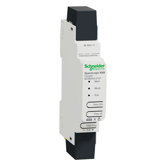 Schneider Electric KNX-Koppler SpaceLogic MTN6500-0101, 1 Teilungseinheit, PC