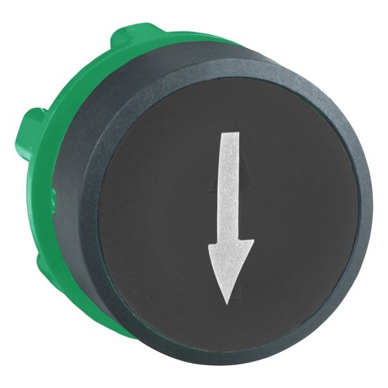 Schneider Electric Frontelement Drucktaster Harmony XB5 ZB5AA335, 22mm, Kunststoff, Schwarz