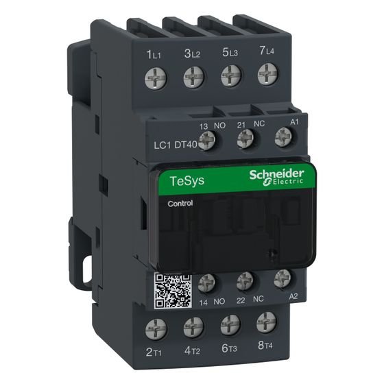 Schneider Electric Schütz TeSys Deca LC1D 4P, 40A, 230V AC, 91x45x99mm