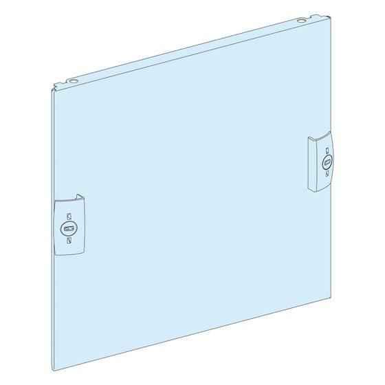 Schneider Electric Blende PrismaSeT P, 9 HE, 250x450mm, Stahl, Weiß, 1 Stück