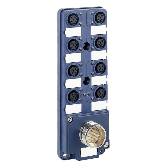 Schneider Electric Passive Verteilerbox Advantys ABE9 ABE9C1281L10, 8 Kanäle, 10m Kabel, IP67, Kunststoff