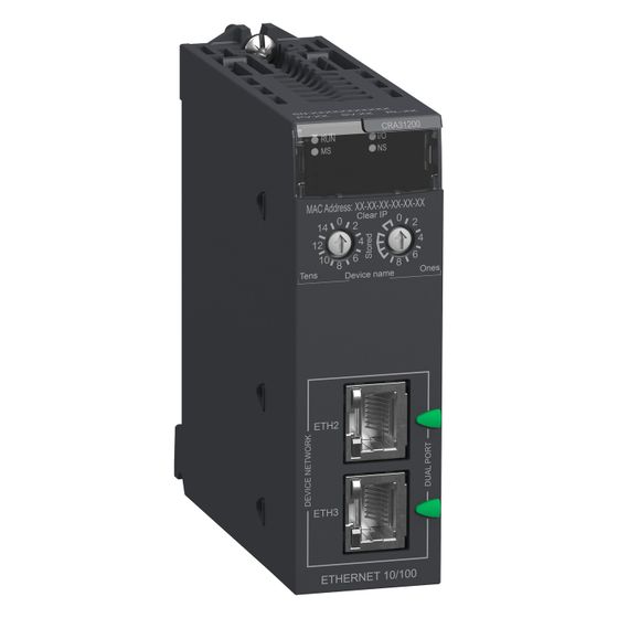 Schneider Electric E/A-Erweiterungsmodul Modicon X80 BMXCRA31200, 2 RJ45, IP20