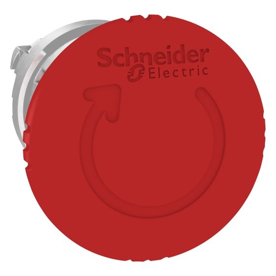 Schneider Electric Not-Aus-Taster Harmony XB4 ZB4BS844, 40mm, Metall, Rot