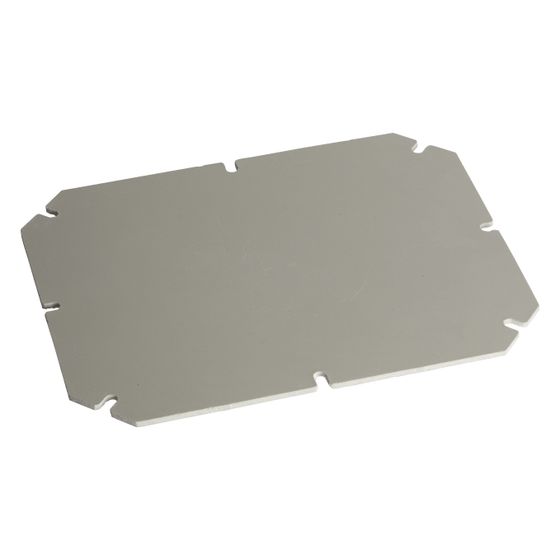 Schneider Electric Montageplatte PanelSeT NSYAMPM2924TB, 265x215x1,5mm, Stahl, Verzinkt