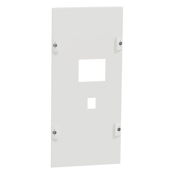 Schneider Electric Frontplatte PrismaSeT P, 11HE, Stahl, Weiß, 1 Stück