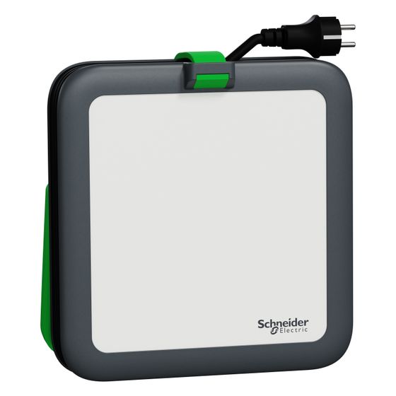 Schneider Electric Arbeitslampe Thorsman IMT47272, 55W 6800lm, Kunststoff, Anthrazitgrau/Weiß/Grün