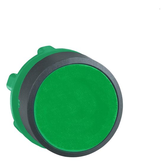 Schneider Electric Frontelement für Drucktaster Harmony XB5 ZB5AA3, 22mm, Kunststoff, Grün