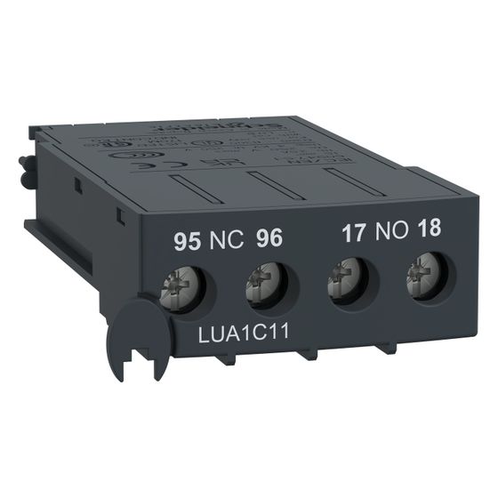 Schneider Electric Hilfskontakt TeSys LUA1C11, 1 S + 1 Ö, Schraubanschluss