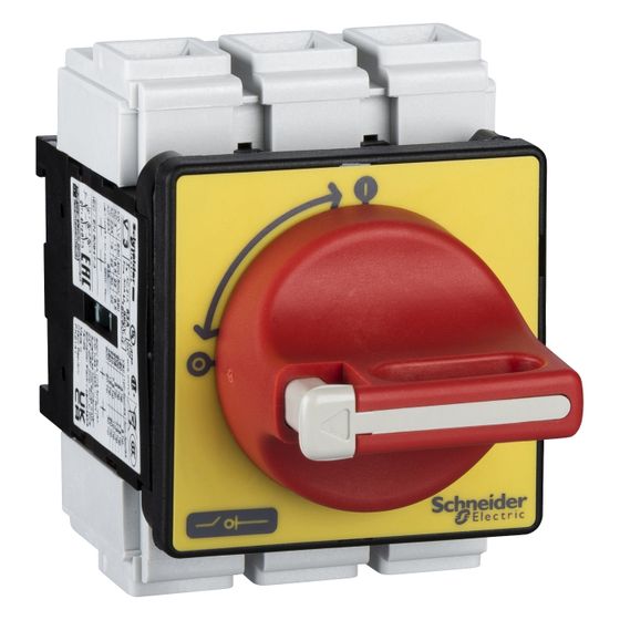 Schneider Electric Lasttrennschalter TeSys Vario VCF3, 63A 690V 3P IP65, Rot/Gelb