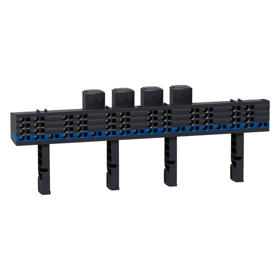 Schneider Electric Verteilerblock Linergy LVS04014, 200A, 4polig, 24 Moduleinheiten, Anthrazitgrau
