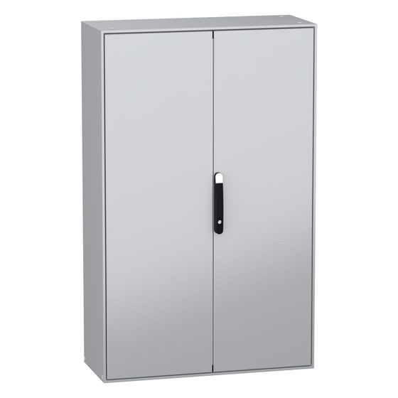 Schneider Electric Kompaktgehäuse PanelSeT SM, 1600x1200x300mm, Stahl, Grau