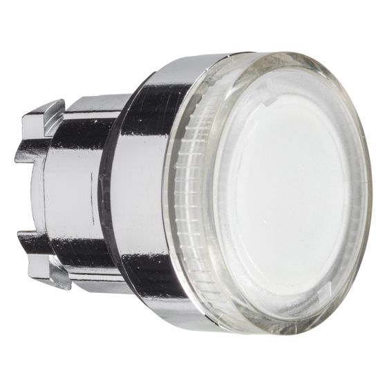Schneider Electric Leuchtdrucktaster-Frontelement Harmony XB4, 22,5mm, Metall, Klar, 1