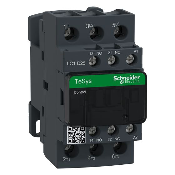 Schneider Electric Leistungsschütz TeSys Deca LC1D25P7, 11 kW, 230 V, 3-polig, 1 S + 1 Ö