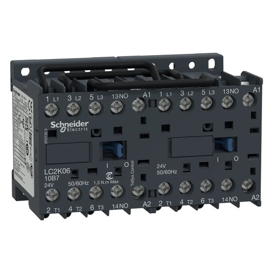 Schneider Electric Wendeschütz TeSys LC2K0910M7, 9A 4kW 220V, 90x58x57mm