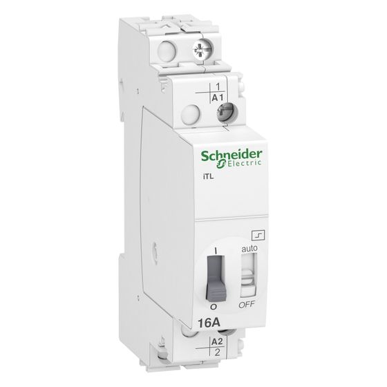 Schneider Electric Impulsrelais Acti9 iTL, 16A, 1 Schließer, 230-240V AC, 110V DC, 1 TE