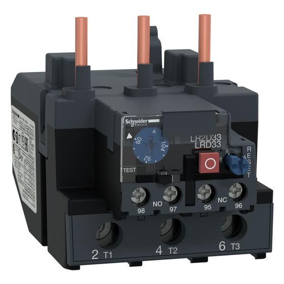 Schneider Electric Motorschutzrelais TeSys LRD3365, 80-104A, 1S+1Ö, Klasse 10A