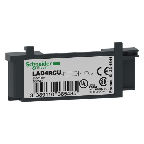 Schneider Electric Entstörmodul TeSys LAD4RCU, 110-250V AC