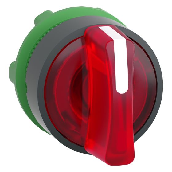 Schneider Electric Leuchtwahlschalter Harmony XB5 ZB5AK1343, 3 Stellungen, 22,5mm, Kunststoff, Rot