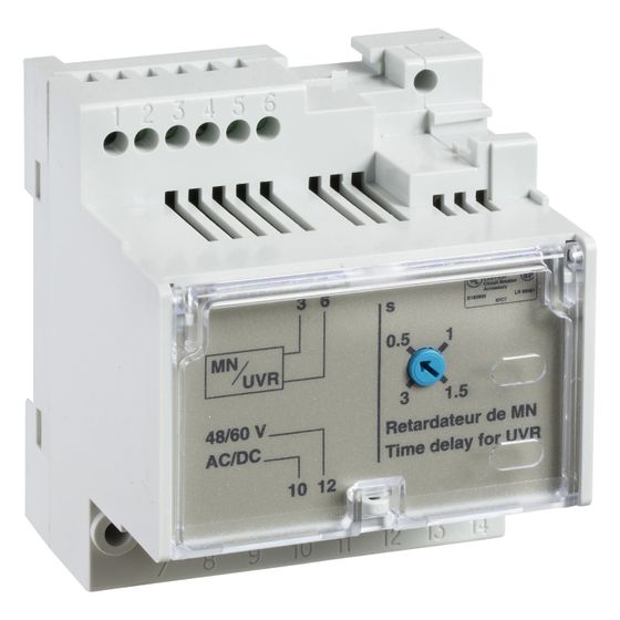 Schneider Electric Zeitverzögerungsrelais 33682, 200-250V AC/DC, 0,5-3s