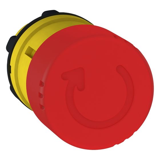 Schneider Electric Frontelement für Not-Aus-Taster Harmony XB5, 30mm, Kunststoff, Rot