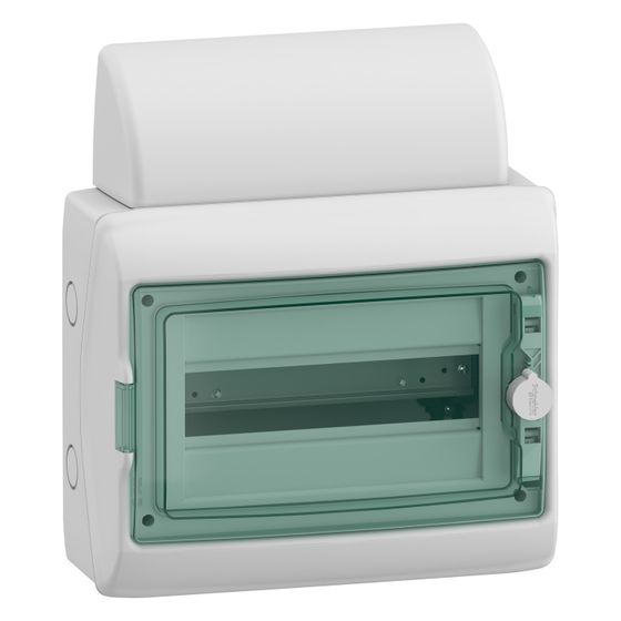 Schneider Electric Feuchtraumverteiler Mureva 1x12, 340x378x164mm, Kunststoff, Grau, 13431DE