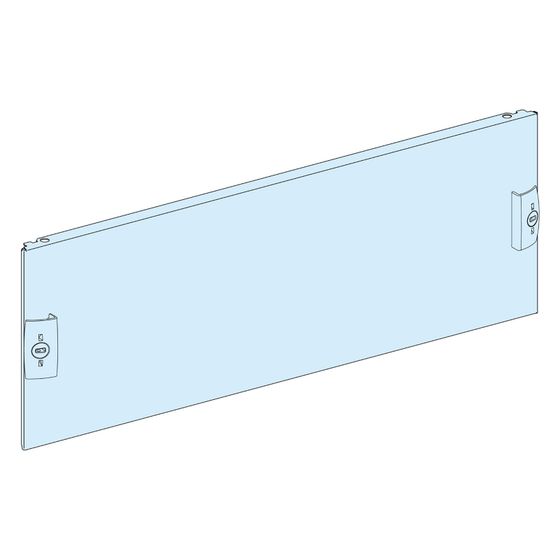 Schneider Electric Blende PrismaSeT P, 4HE 200x500mm, Stahl, Weiß RAL 9003
