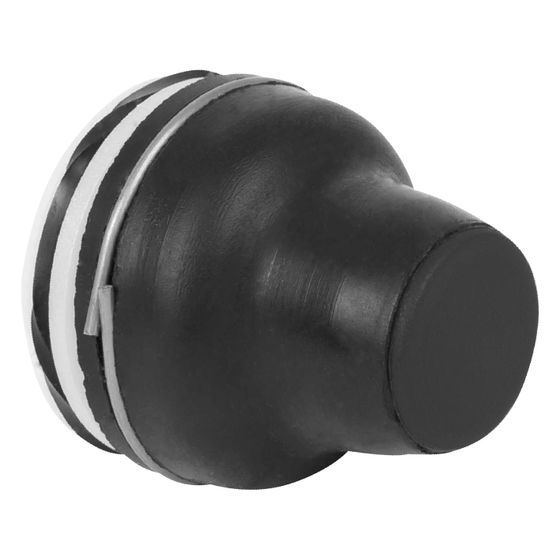 Schneider Electric Frontelement für Drucktaster Harmony XAC XACB9122, 22,5mm, Kunststoff, Schwarz, 10