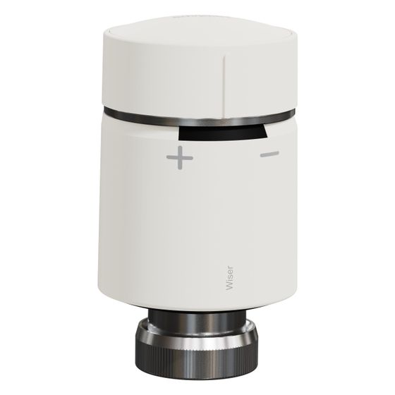 Schneider Electric Heizkörper-Thermostat Wiser CCTFR6100, 51x93mm, Thermoplastisch, Weiß