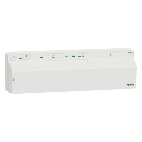 Schneider Electric Connected actuator Wiser CCTFR6610, 230V 305x90x65mm, Thermoplastisch, Weiß