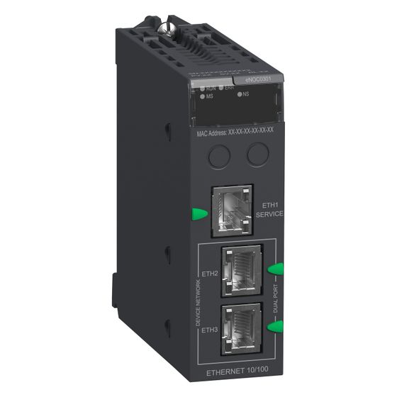 Schneider Electric Kommunikationsmodul Modicon M580 BMENOC0301, 3 Industrial Ethernet Schnittstellen, 32x103x86mm