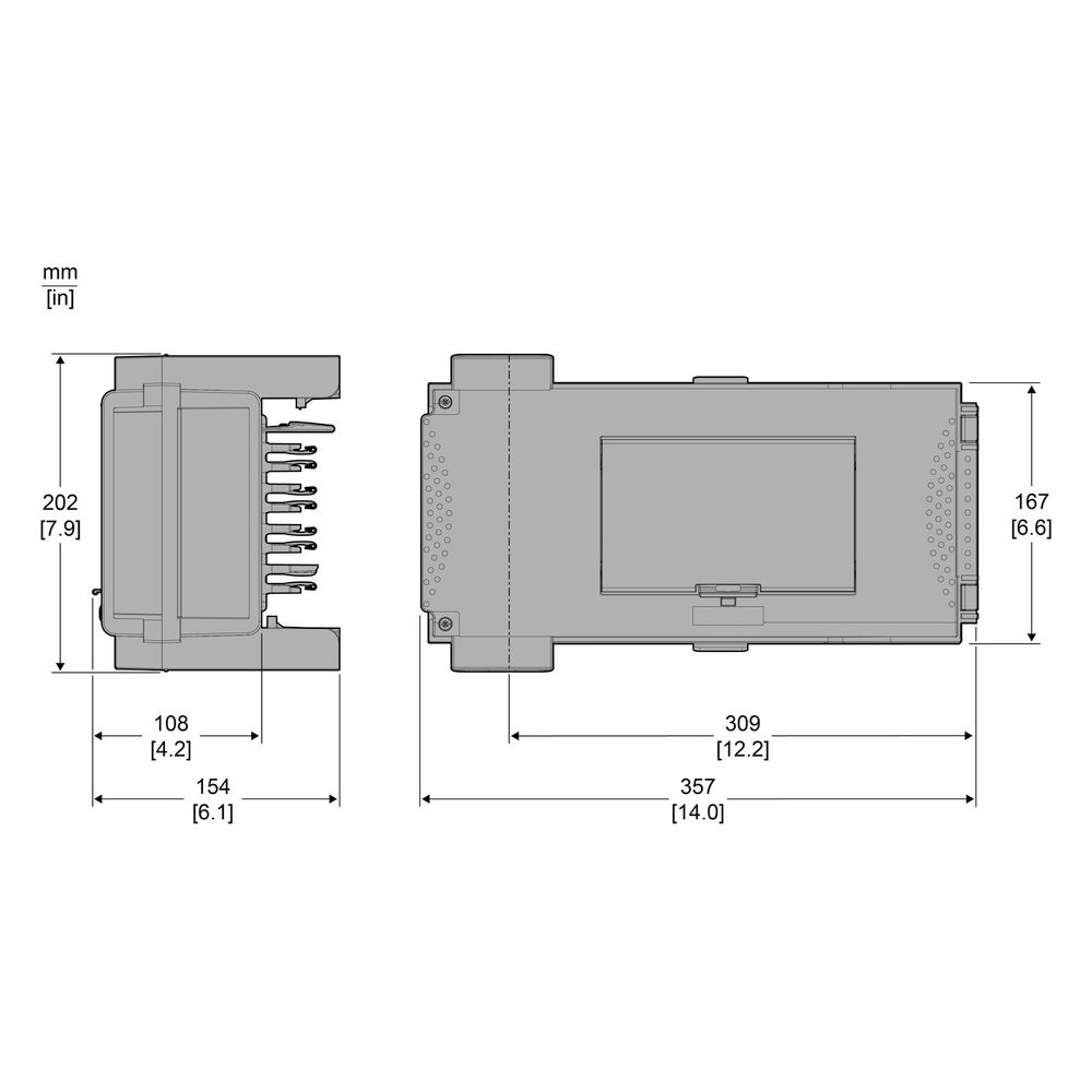 Schneider Electric Abzweigeinheit Canalis KSB63SM48, 63A, 444x220x133mm, Kunststoff, Weiß... SE-KSB63SM48 3606480006135 (Abb. 3)