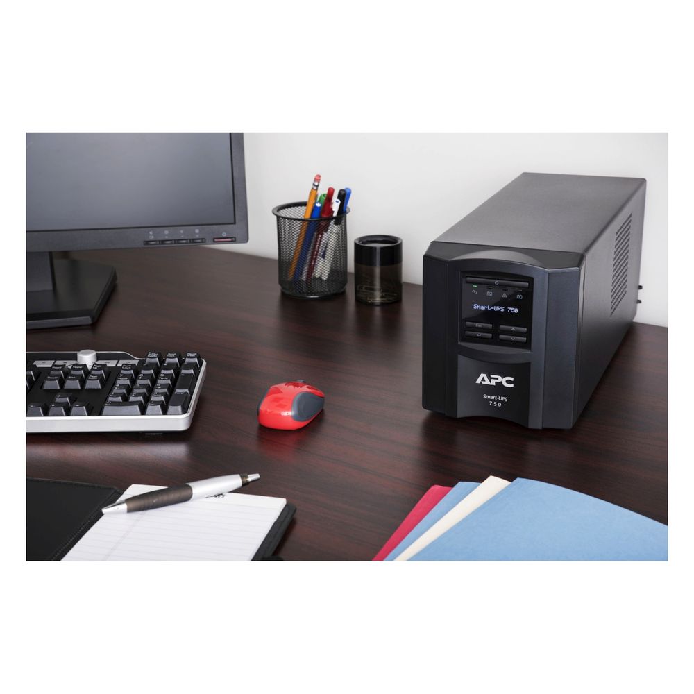 Schneider Electric Unterbrechungsfreie Stromversorgung Smart-UPS SMT750IC, 750VA 500W, Schwarz... SE-SMT750IC  (Abb. 5)