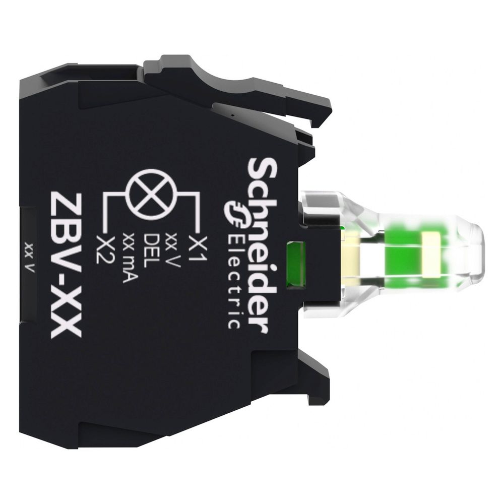 Schneider Electric LED-Modul Harmony XB4 XB5 ZBVB1, 24V AC/DC, Weiß... SE-ZBVB1 3389110089615 (Abb. 11)