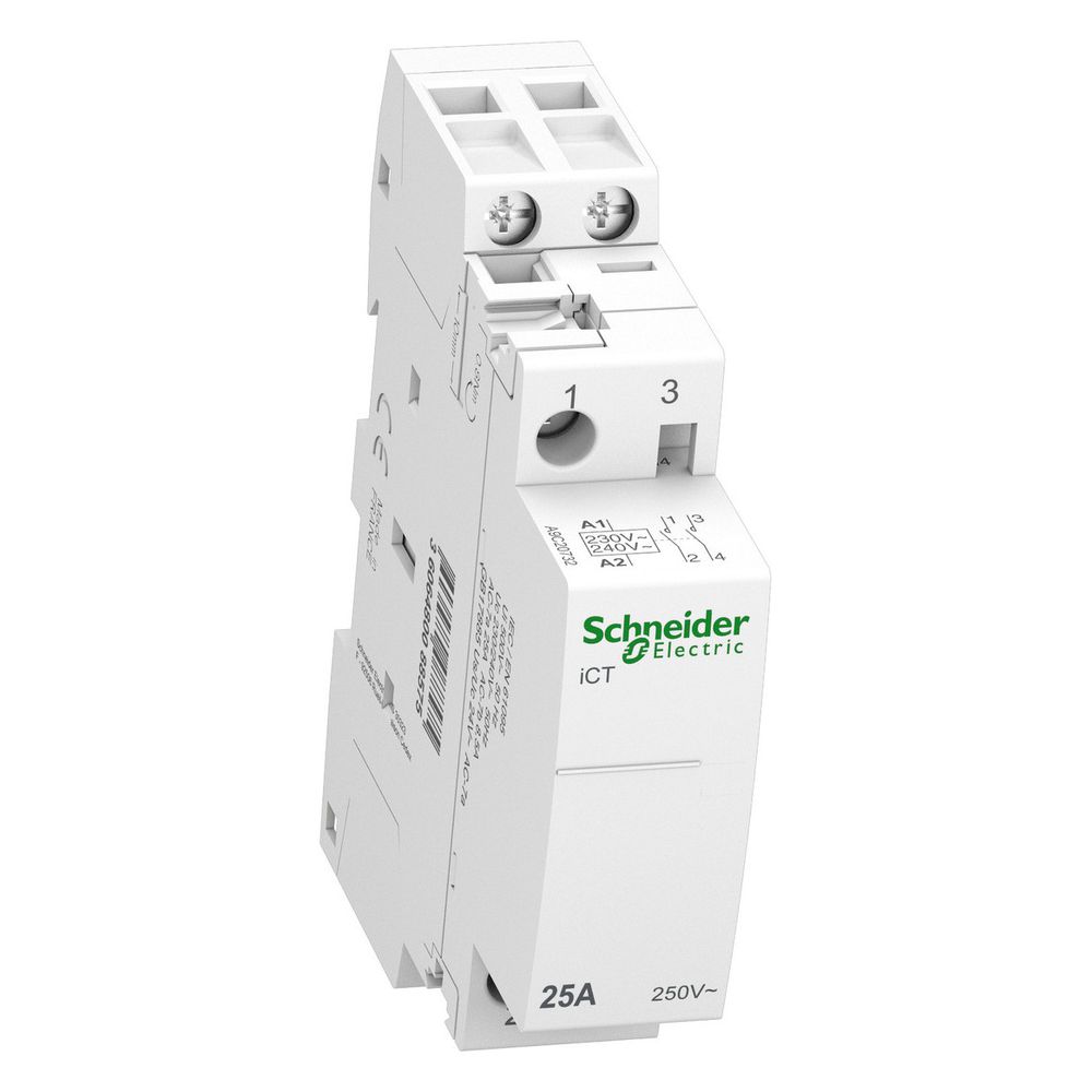 Schneider Electric Installationsschütz Acti9 iCT, 25A, 2S, 230-240V, Weiß... SE-A9C20732 3606480088575 (Abb. 3)