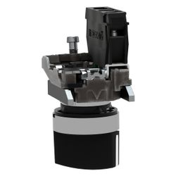 Schneider Electric Wahlschalter Harmony XB4 XB4BD21, 1 Schließer, Metall, Schwarz, 1... SE-XB4BD21 3389110887075 (Abb. 1)
