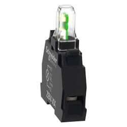 Schneider Electric LED-Modul Harmony XB4 XB5 ZBVB1, 24V AC/DC, Weiß... SE-ZBVB1 3389110089615 (Abb. 1)