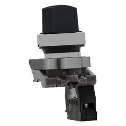 Schneider Electric Wahlschalter Harmony XB4 XB4BD21, 1 Schließer, Metall, Schwarz, 1... SE-XB4BD21 3389110887075 (Abb. 1)