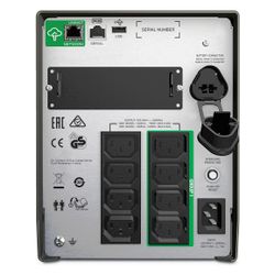 Schneider Electric Unterbrechungsfreie Stromversorgung Smart-UPS SMT1000IC, 1000VA, 700W, 230V, Schwar... SE-SMT1000IC  (Abb. 1)