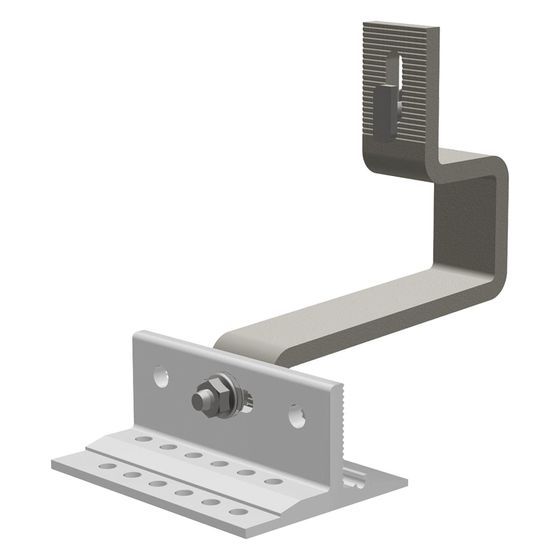 sflex Dachhaken Hybrid 112-7-46 8 mm II, 186,2 mm, Aluminium/Stahl