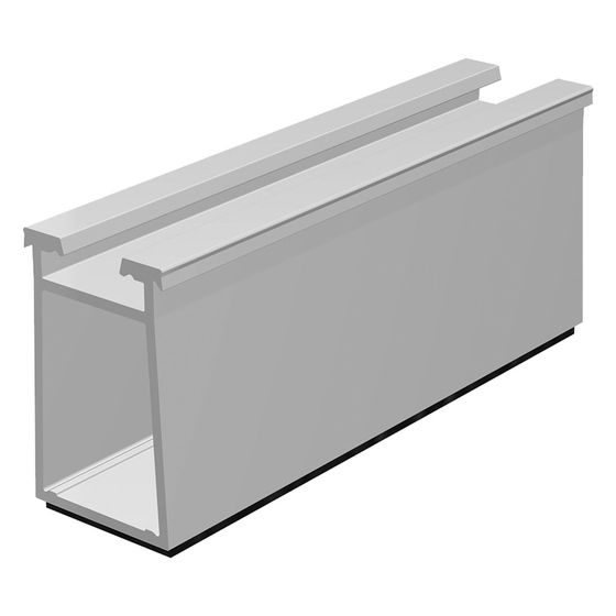 sflex Montageschiene HK 125 XL, 125x31x52,2mm, Aluminium