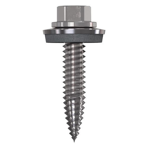 sflex Dünnblechschraube, 30x4,5mm, Edelstahl, A2/Bimetall