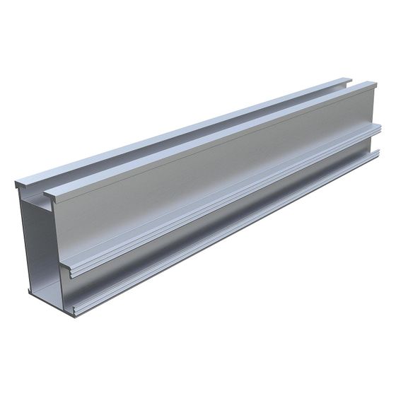 sflex Systemträgerschiene ST-AK 13/60, 60x37,4x3150mm, Aluminium