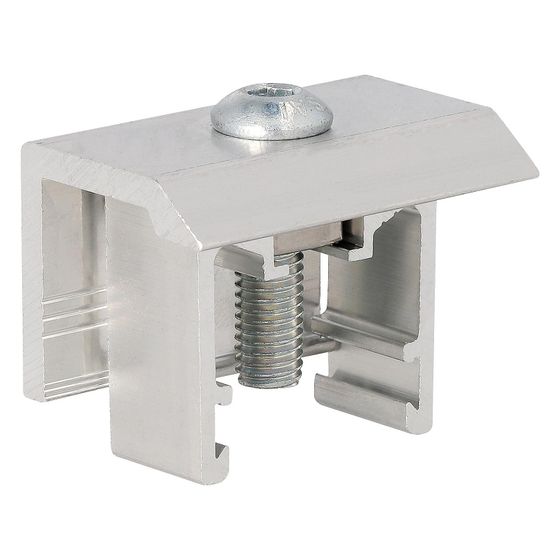sflex Endhalter AK 25-40, 25-40mm, 50mm, Aluminium
