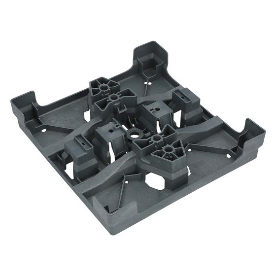 sflex Fussplatte Multi, 238x246x49mm, Grau