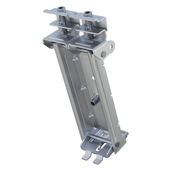 sflex Befestigungselement LmS Tower Double+ Typ 50, 120x279x81,7mm, Randklemmung
