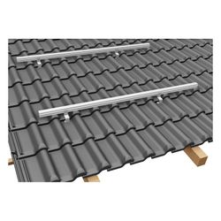sflex Dachhaken DH Alu 93-7-45, 206x93x170mm, Aluminium... SFLEX-720-200-040 4255794101433 (Abb. 1)
