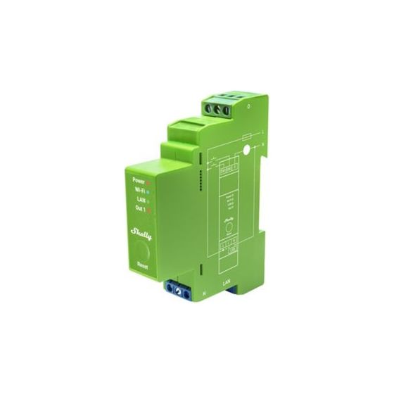 Shelly Smart-Dimmer Pro Dimmer 1PM, DIN-Schiene