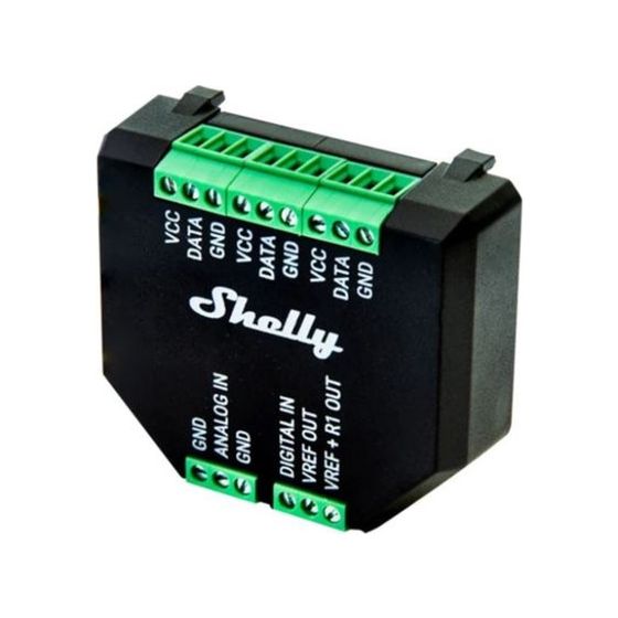 Shelly Sensor-Schnittstelle Plus Add, galvanisch isoliert, 1 analoger/1 digitaler Eingang